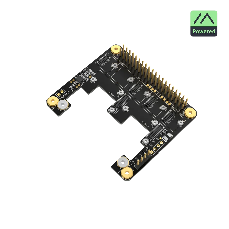 

WisMesh Pi HAT RAK6421 Build Meshtastic nodes on Raspberry Pi with modular LoRa®