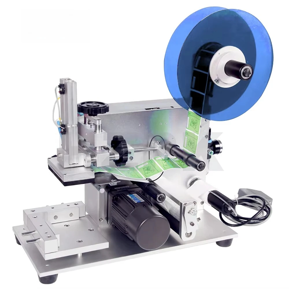 

ShangHai YIMU YM120 Desktop Label Applicator Machine Flat Surface Semi Automatic Labeling Machine For Small Business