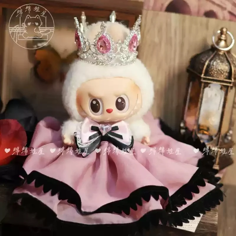 

Только одежда, холст, подвески, великолепные платья, юбки, наряды Labubu первого второго и третьего поколения для наряда