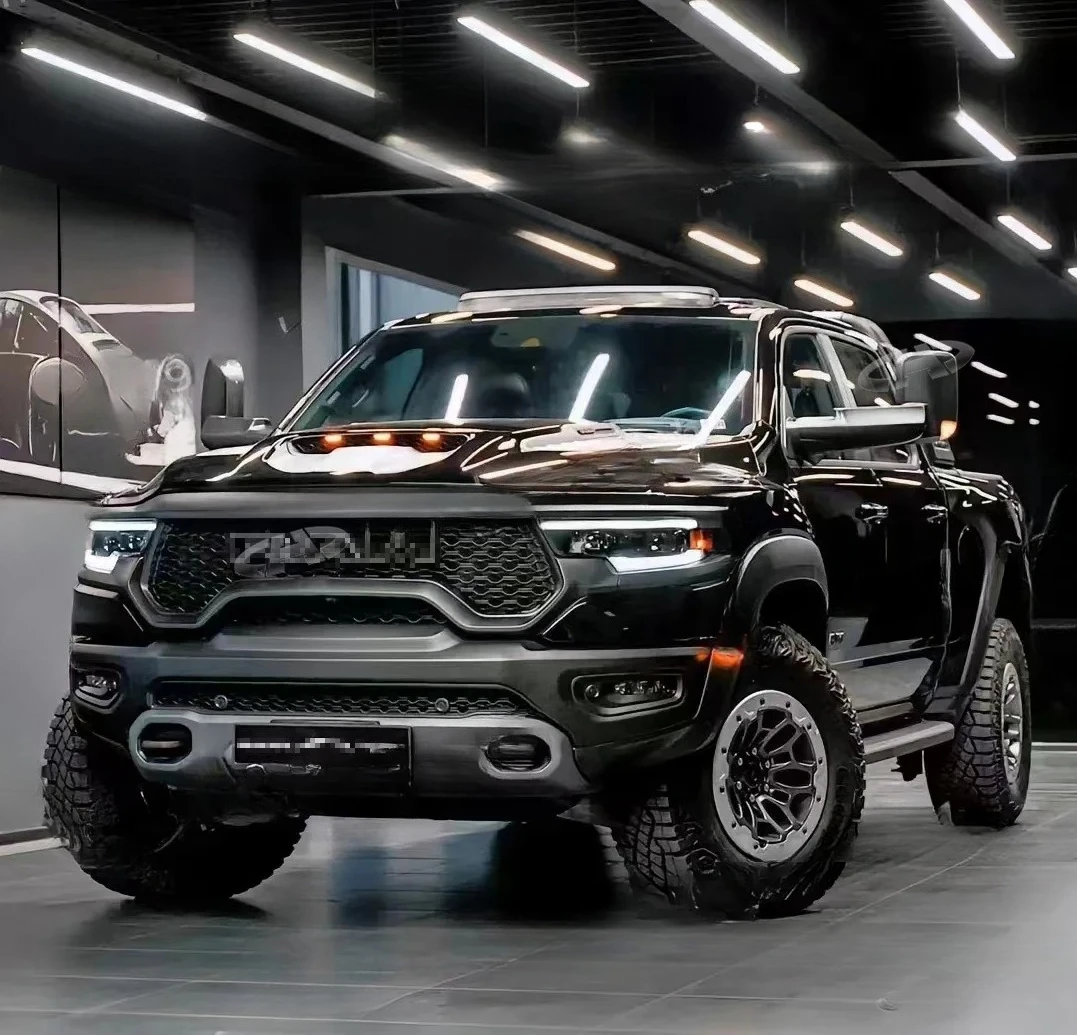 مصدات سيارة جديدة لـ 2019-2023 دودج رام 1500 ترقية 2023 TRX T-Rex عدة اكسسوارات السيارات نظام جسم السيارة