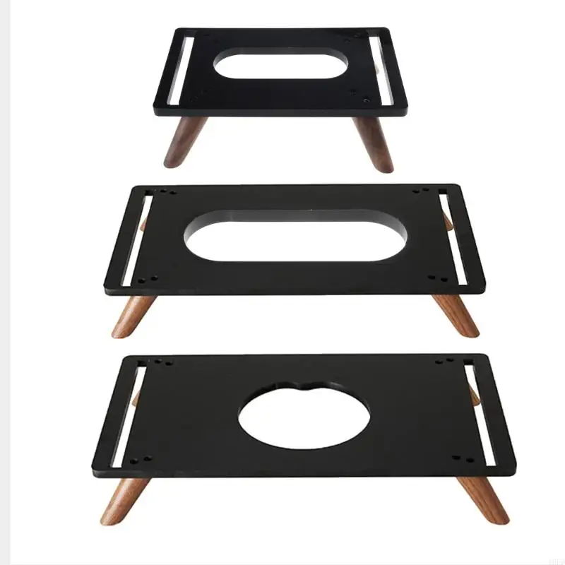 

16FD Speakers Holder, Gloss Acrylic Desktop Accessory with Vibration Damping for Authentics 200 300 Speakers