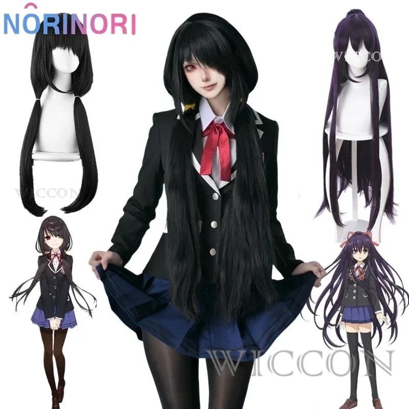 SN66 Date A Live Tokisaki Kurumi Cosplay Yatogami Tohka Girls Origami Tokisaki Uniform Jk Kurumi School Anime Cosplay Costum2 @