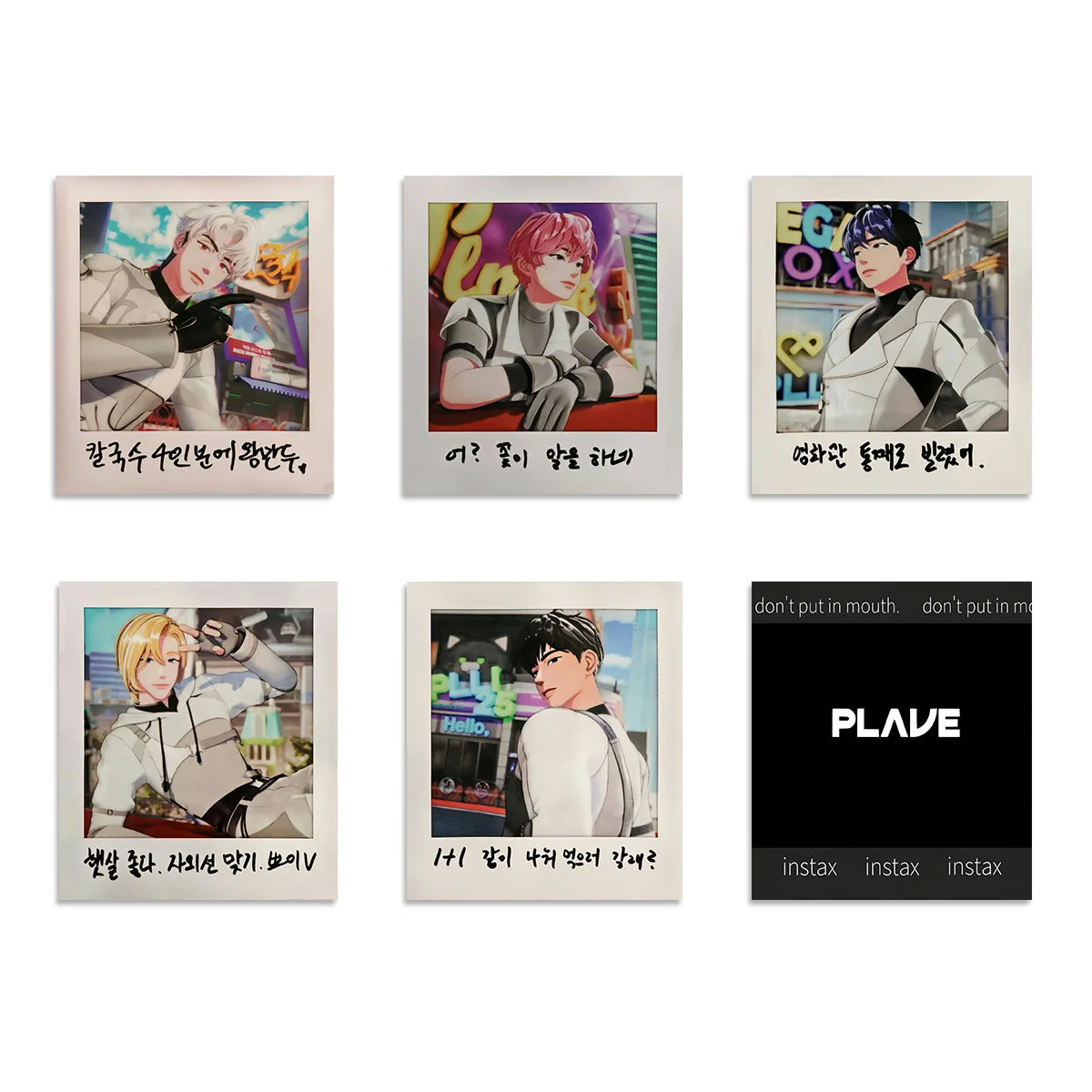 

5шт KPOP PLAVE Альбом Caligo Фотокарта VANGUARD Ver. Карта ЛОМО NOAH YEJUN BAMBY EUNHO HAMIN, коллекция фанатов, подарок