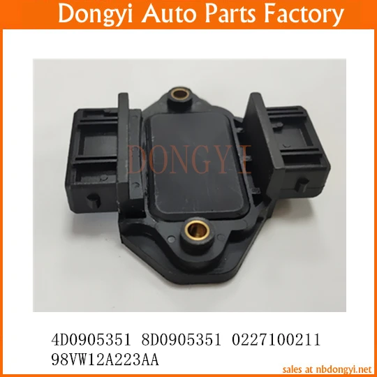 

Ignition Control Module OE NO. 4D0905351 8D0905351 0227100211 98VW12A223AA 98VW-12A223-AA