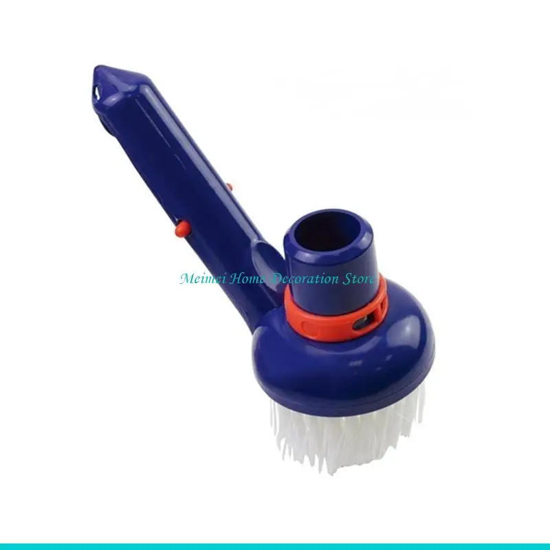 H7BF Ergonomically Designed Pool Brush Professional Pool Cleaning Brush Pool Dirt Removal Brush for Various Pool Types Use