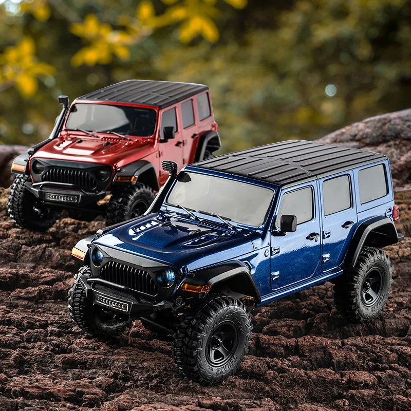 FMS EAZYRC 1:18 Red Rabbit New Version RC Remote Control 4WD Climbing Car Off-road Simulation Model Electric Model Toy