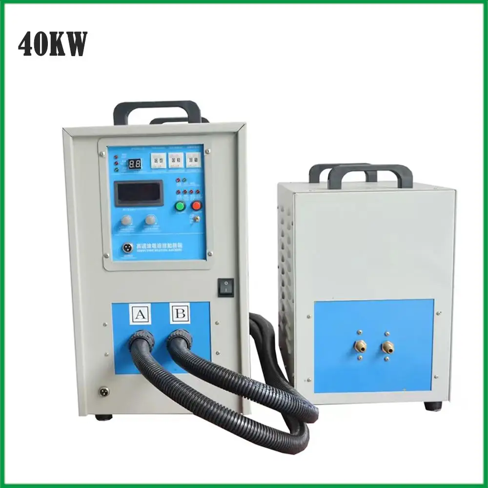 

40KW 30-80KHz High Frequency Induction Heater Furnace ZN-40AB fast shipping