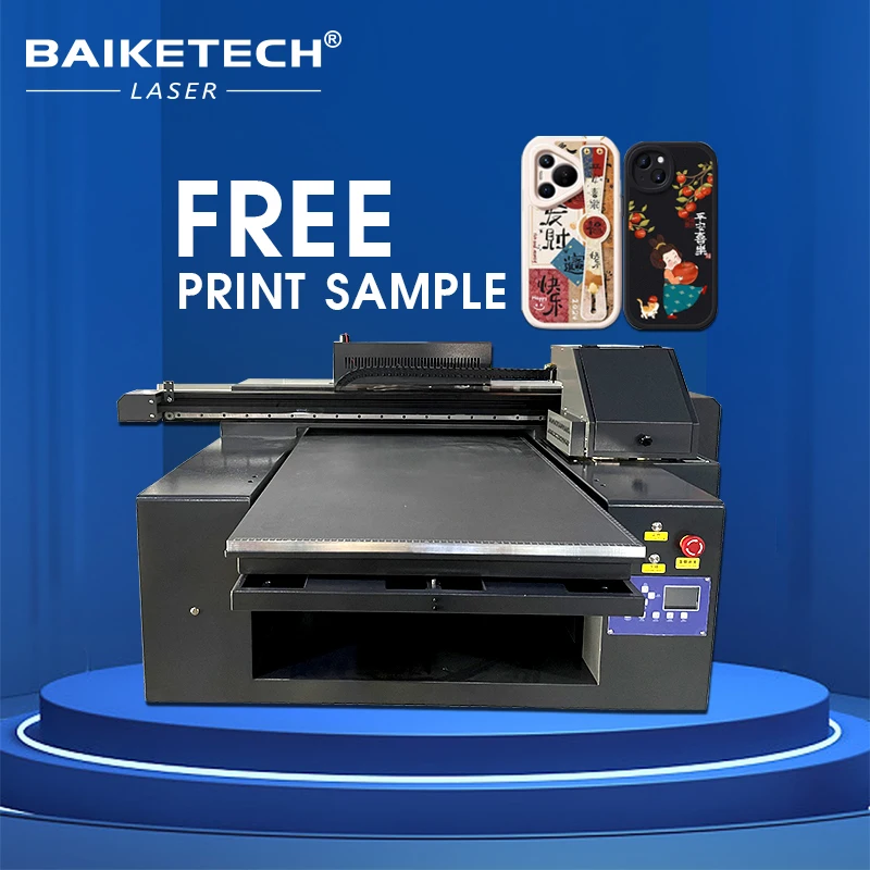 TH-5060X2  I1600 Dual-Head Fully Intelligent UV Flatbed Printer for Crystal Marker Cylinder Mirror Printing