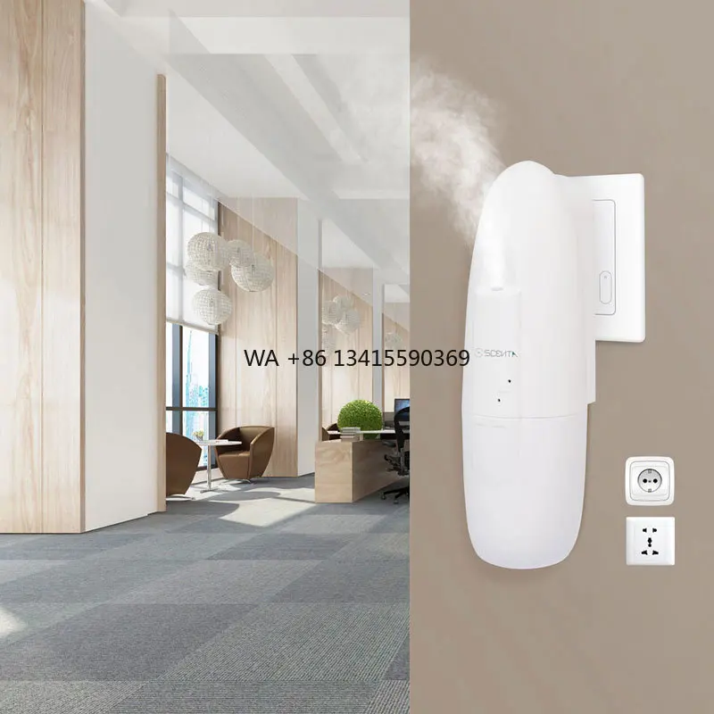 

SCENTA Professional Nebulizer Essential Oil Aroma Diffuser Home Scent Diffuser Machine Wall Plug in Aromatherapy Oil Diffuser