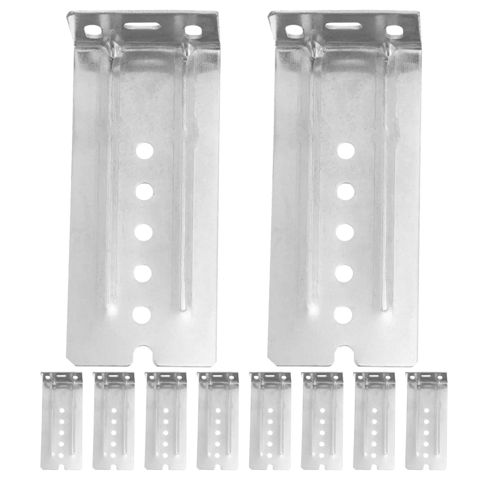 

10 шт. кронштейнов для выдвижных ящиков, задние кронштейны для кухонных ящиков, обеспечивающие повышенную прочность и простоту установки в быту