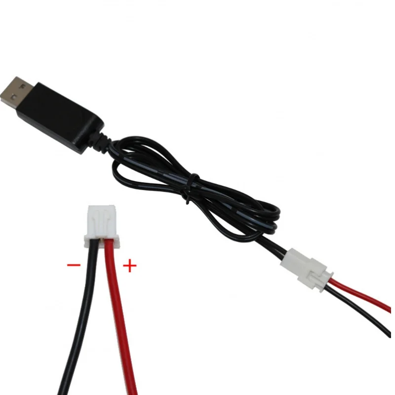 3.7V Battery USB Charger 500mA SM JST 2P Losi MX2.0 3.5 1.25 PH2.0 XH2.54 For RC Helicopter Quadcopter Car Spare Parts