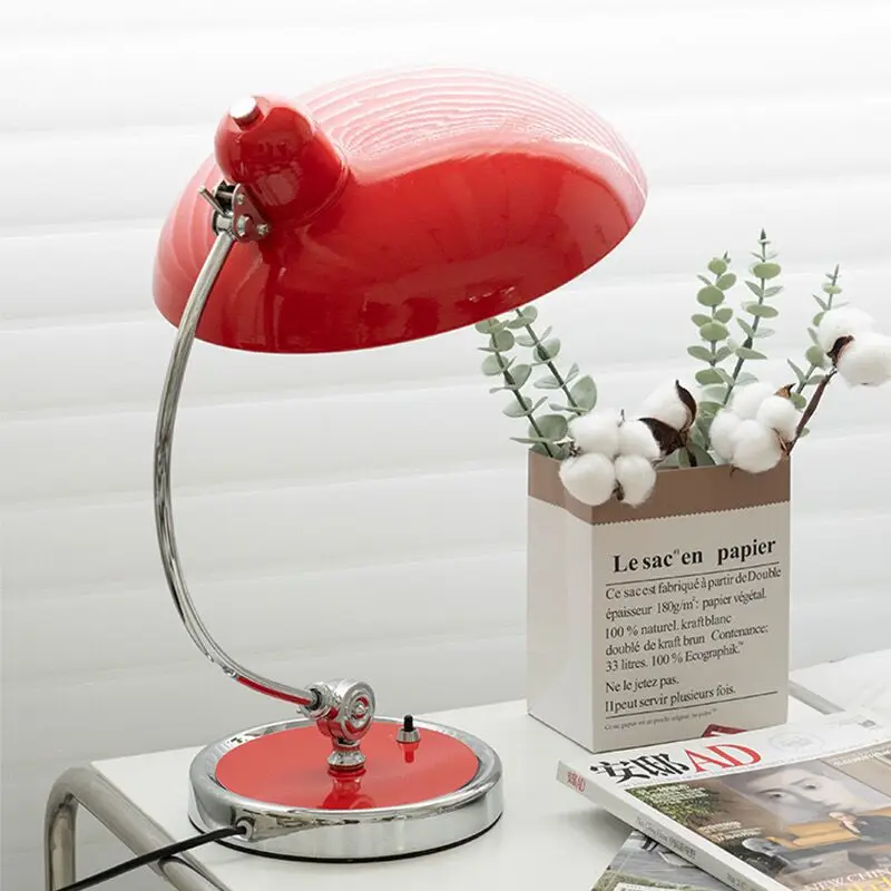 Denmark High Quality Table Lamp Vintage Bauhaus Adjustable Desk Light Black White Green Indoor Decorative Lights