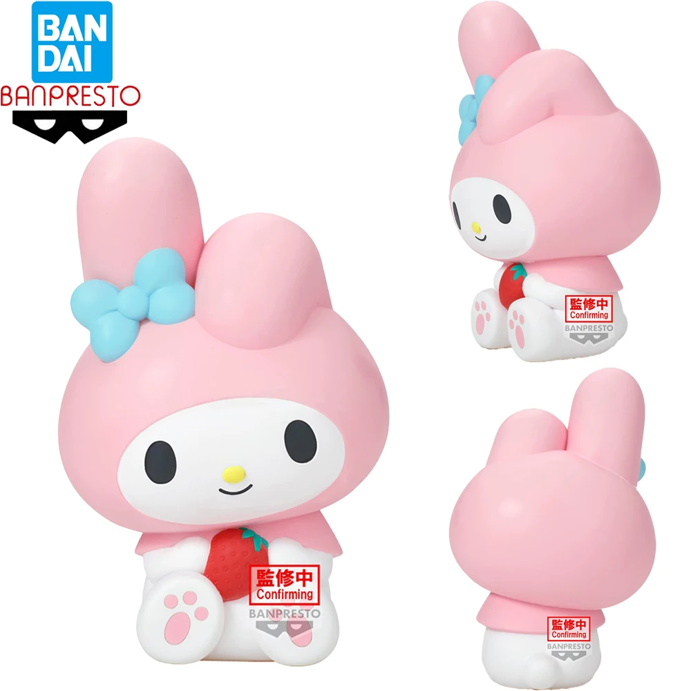 Pre Sale Original Bandai Banpresto Sofvimates Sanrio My Melody 14Cm Anime Cartoon Figures Model Toys Good Gifts for Fans Girls