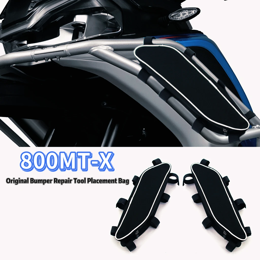 800MT X Original Bumper Repair Tool Placement Bag Motorcycle Waterproof Bag Frame Crash Bars Accessories  For CFMOTO 800MTX