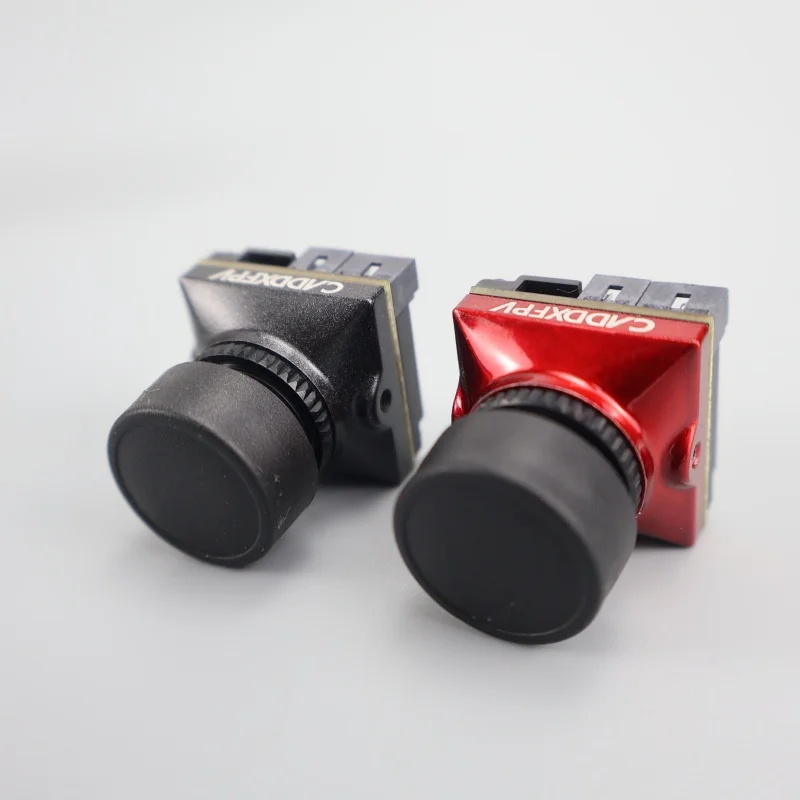 Caddx Ratel 2 ブラック V2 FPV カメラ Ratel2 2.1mm レンズ 16:9/4:3 NTSC/PAL 切り替え可能 交換レンズ付き マイクロ FPV カメラ ドローン