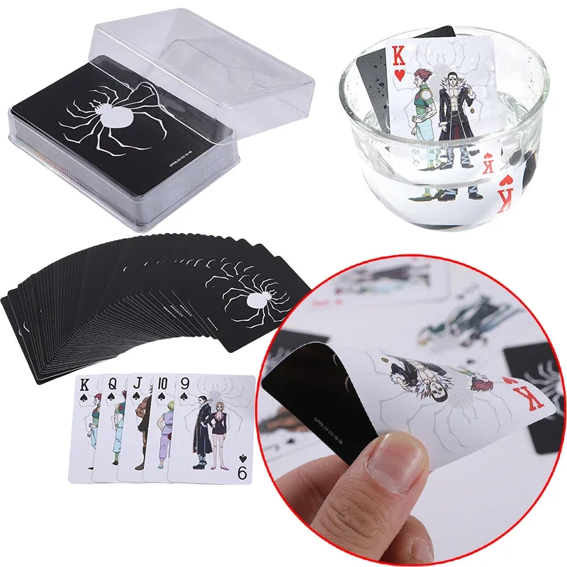 hunter-x-hunter-anime-periferico-poker-personagem-jogo-de-tabuleiro-poker-desktop-jogo-festa-magia-prop-brinquedo-cartao-serie-presentes