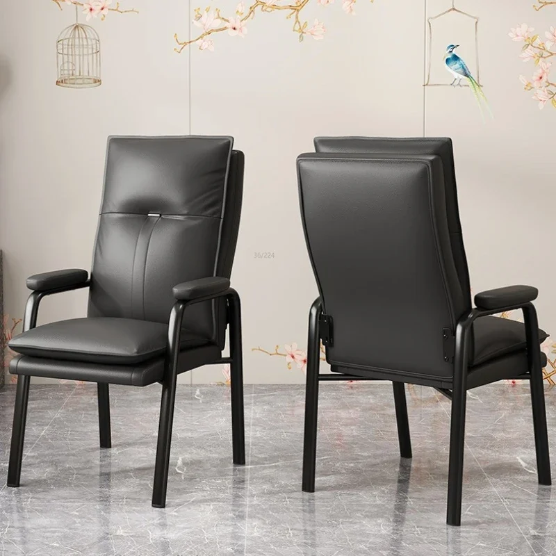 

Mahjong Chair Chess Room Special Chair Thickened High Backrest Conference Chair Teahouse Mahjong Hall Mahjong Stool