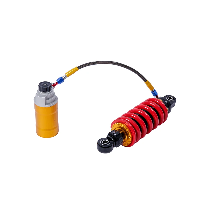 Mono shock absorber for motorcycle damping adjustable moveable oil hose hydraulic shock absorber