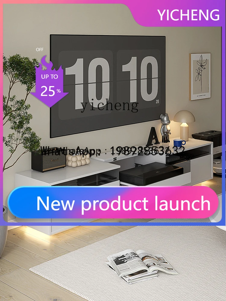 

Тумба для лазерного телевизора из массива дерева, для гостиной, с телескопической подставкой для короткофокусного проектора