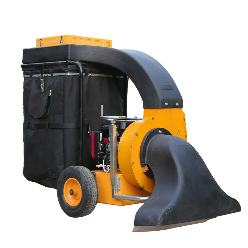 Leaf Vacuum Blower Suction Professional Leaf Shattering Collector Leaves Cleaning Machine