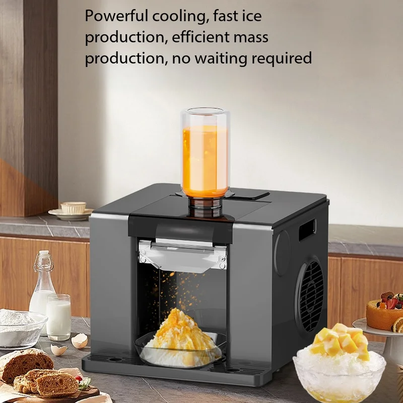 WS-001 Snowflake Ice Maker Shaving Machine Korean Celebrity Bingsu Machine Commercial Electric Snow Ice Maker