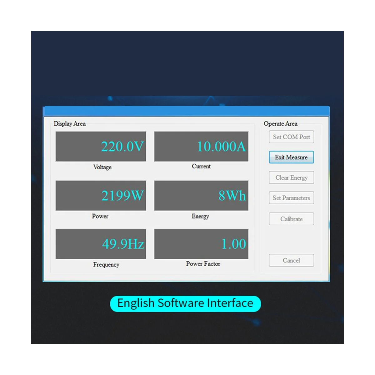 PZEM 004T 3.0 نسخة Wattmeter مع كيس ، كيلوواط ساعة متر ، فولت أمبير ، وحدة الاختبار الحالية ل TTL ، COM2 ، COM3 ، COM4 ، 100A