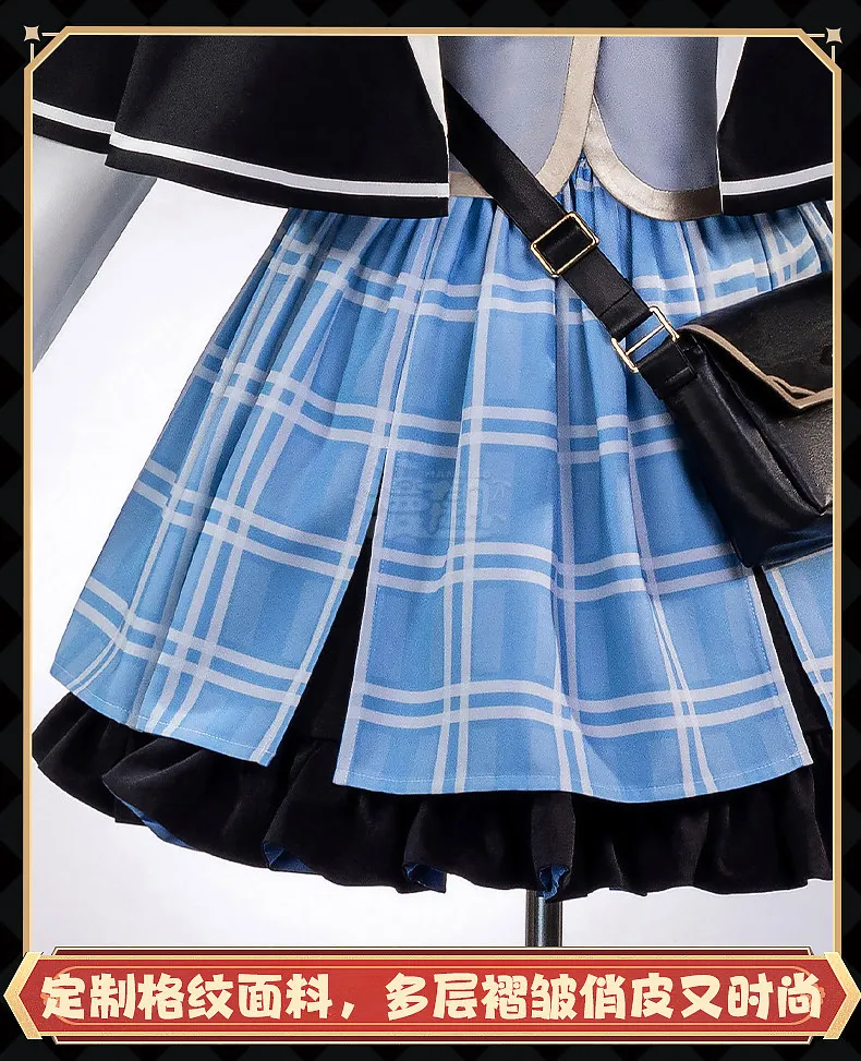 

Костюм для косплея по аниме Magical Girl Witch Trials: Тачибана Шерри, готическая школьная форма детективки, женский наряд HCos