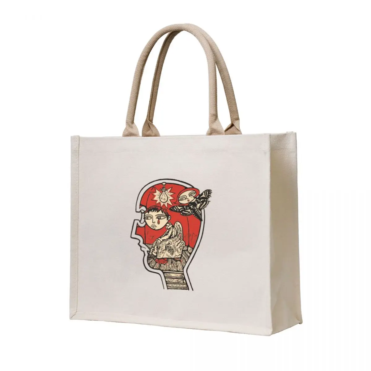 

incubu on head Tote Bag bags luxury women women bag Women's bag