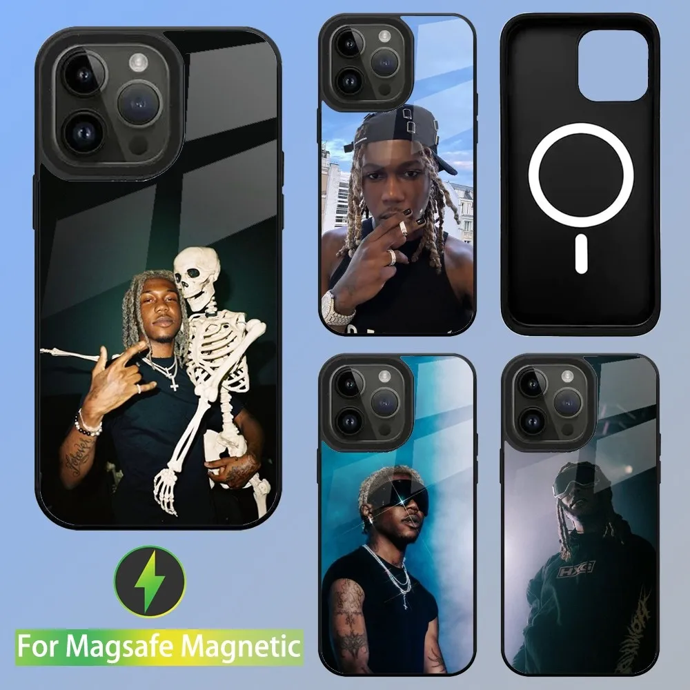 Rapper Destroy Lonely Phone Case For iPhone 15,14,13,12,11,Plus,Pro,Max Mini Magsafe Magnetic Wireless Charging