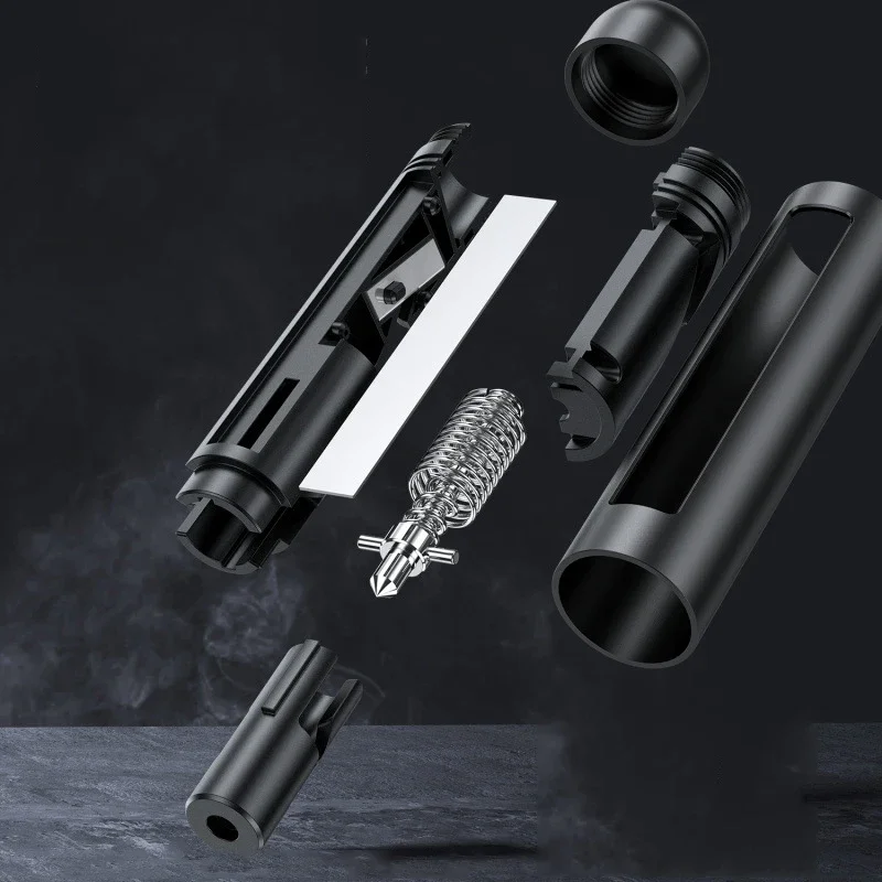 3 in 1 Multifunctional Car Safety Hammer Temporary Parking Plate Vehicle Mounted Creative Emergency Underwater Window Breaker view 4