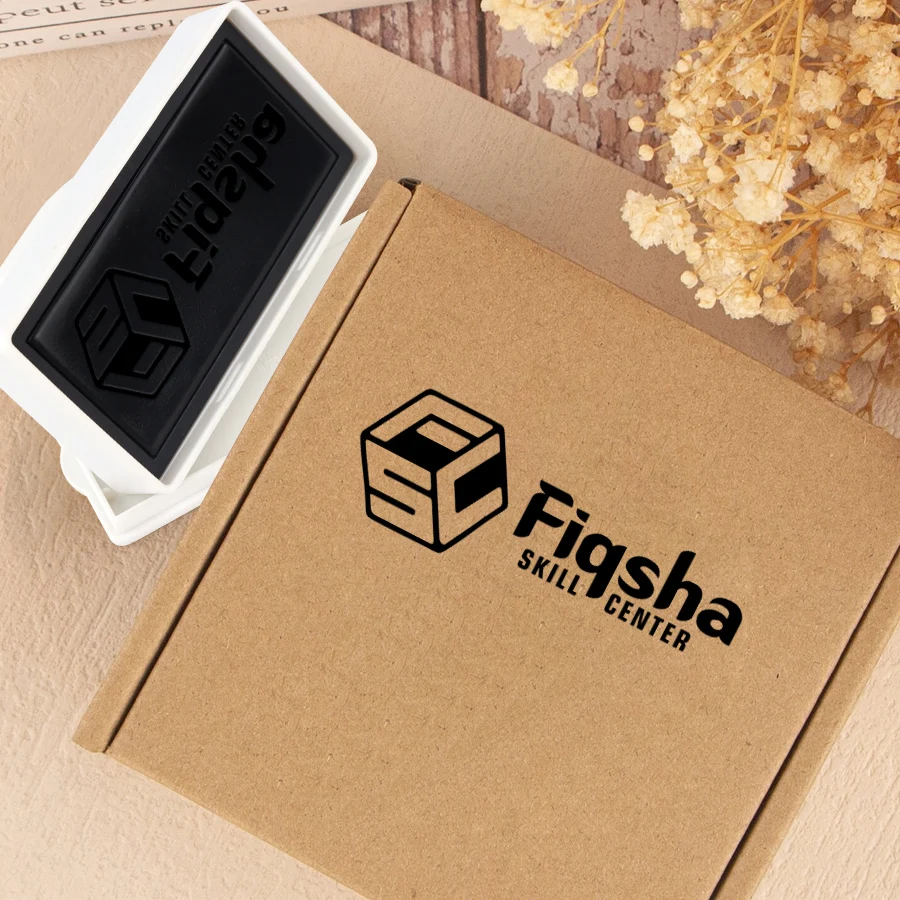 Custom Self-Inking Stamp for Company Logo & Business - 5 Ink Colors | Professional Office, Notary & Document Sealing Tool