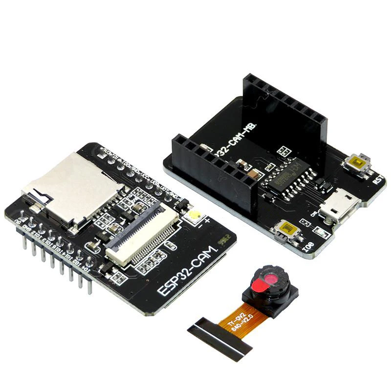 ESP32-CAM-MB ESP-32S WiFi Module Serial to WiFi Development Board 5V Bluetooth With OV2640 Camera Support Photo/Video Antenna