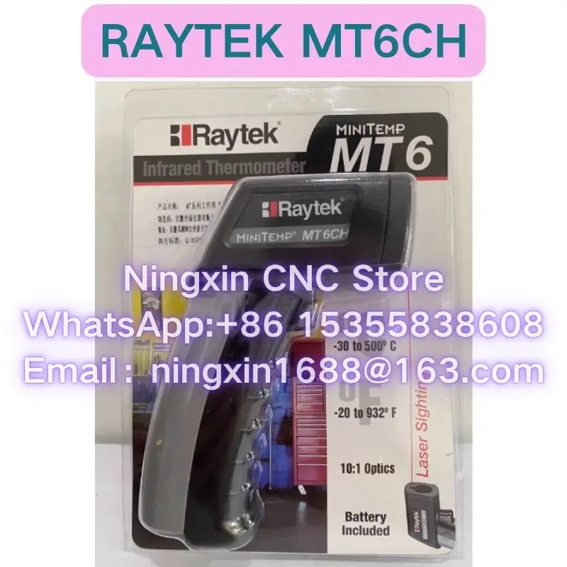 

brand new Infrared thermometer RAYTEK MT6CH -30 ℃~500 ℃