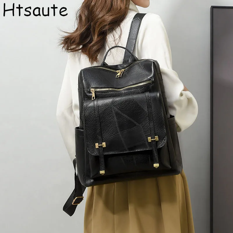 

Fashion Big Backpack Women Travel Bagpack Ladies Laptop Backpacks for Teenager Boys Bookbag New College School Bag Men Rucksack