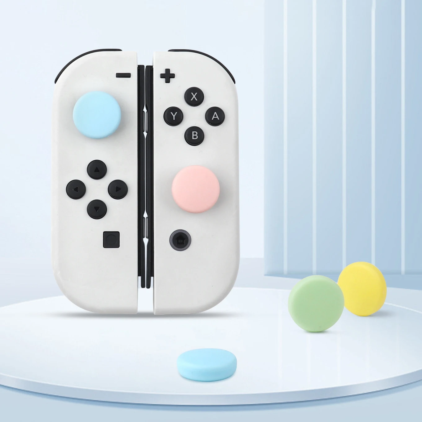 8 шт./набор, силиконовые колпачки для джойстика Nintendo Switch Lite