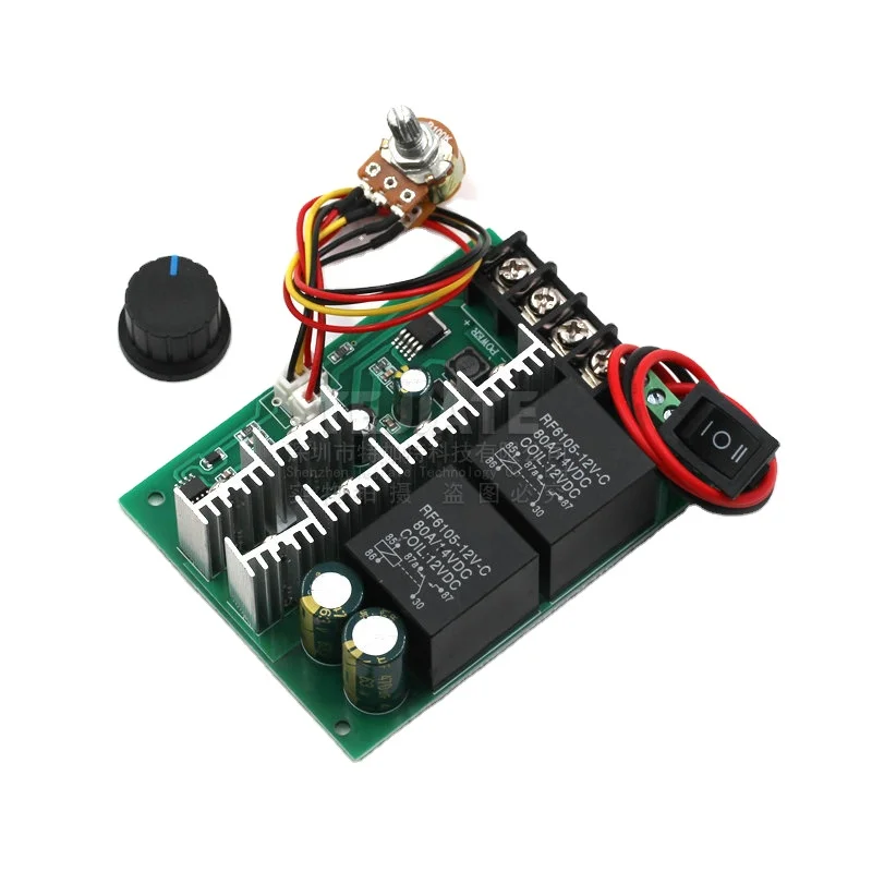 High-power 40A forward and reverse 12V24V36V DC motor PWM governor