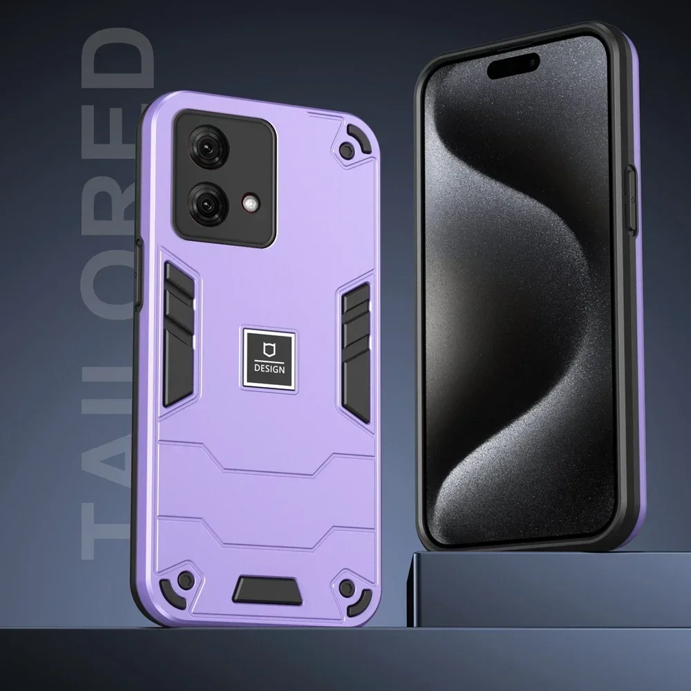 Shockproof and Anti Fall Armor Shell Case for Motorola G84 5G G54 G24 G34 G14G73 G72 G13 E22i G53 G31 E13 G62 E32 G42 G52 G30 4G