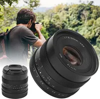 7artisans 50mm F1.8 APS-C Large Aperture Portrait Prime Lens For Canon EOS-M M50II Sony E A6000 Fujifx X-T4 X-A10 XT30 Micro 4/3