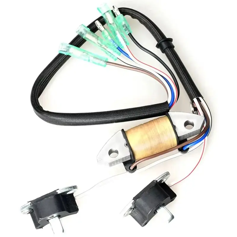 Superior-Charge Coil Coil Pulser Assy 69P-85541-19 69P-85541-09 61N-85543-09 For 25HP 30HP 2 Stroke Boat Motor Engine