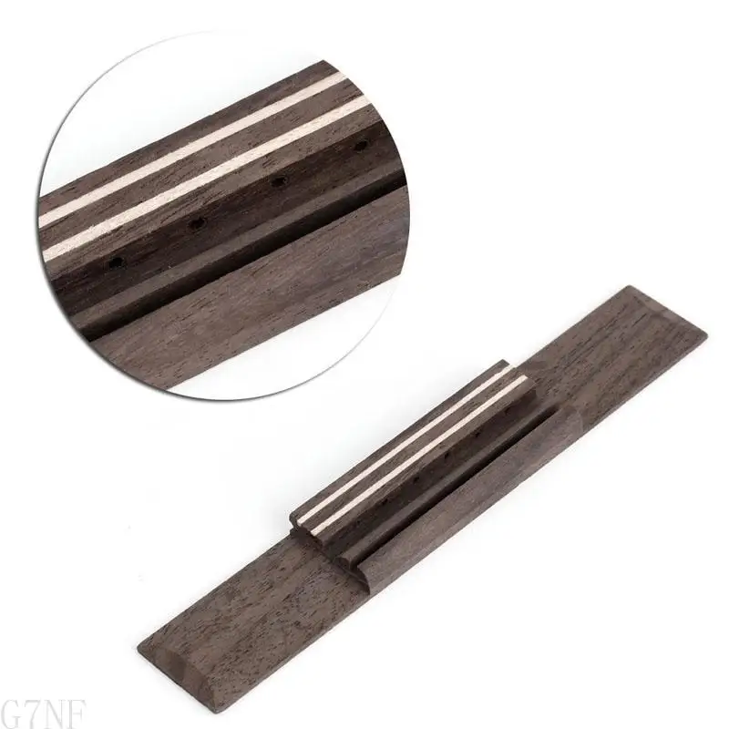 G7NF New Guitar Parts Bridge fit Classical Acoustic Guitar 6 String Rosewood - Image 6