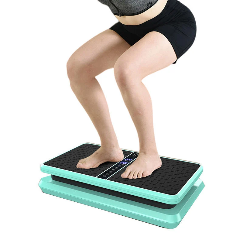 Vibration Plate Fitness Platform Exercise Machine Vibrating Lymphatic Drainage Shaking Shaker Workout Vibrate