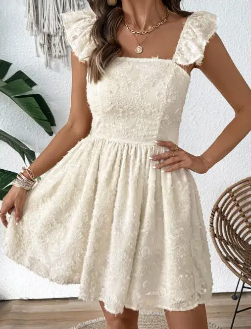 

2025 New Summer Hollow Out Backless Camisole Dress