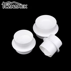 1PC 80/100/110/120/150/200mm Draft Blocker Duct Connector Damper Ventilation Check Valve Draugh Back Shutter