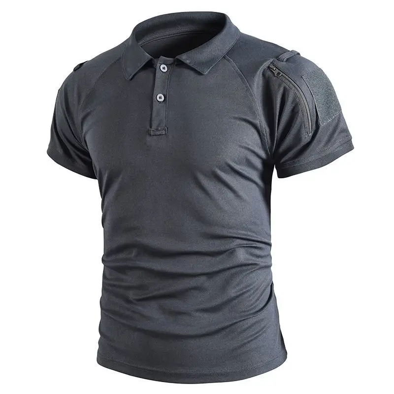 Men's Summer Quick Dry T-shirt Camping Hiking Trekking Fishing Breathable  Pullover Climbing Tees Casual Cargo Trainning Shirts