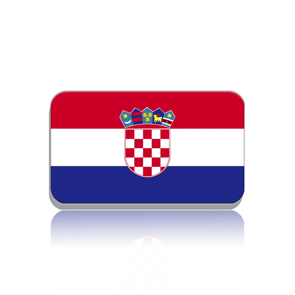 Croatia Flag Lapel Pin Brooch for Women And Men - Fashionable Backpack Badge Jewelry Gift
