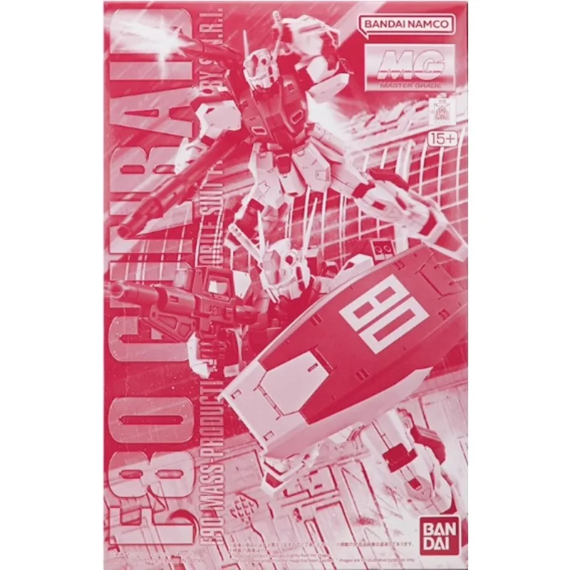 Bandai Original Gundam Model Kit Anime Figure PB Limited MG 1/100 F80 GUNRAID Action Figures Toys Collectible Gifts for Children