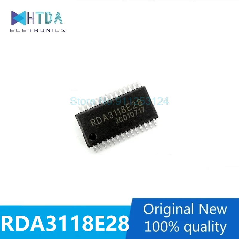 5pcs/lot100% New RDA3118E28 TSSOP28 In Stock