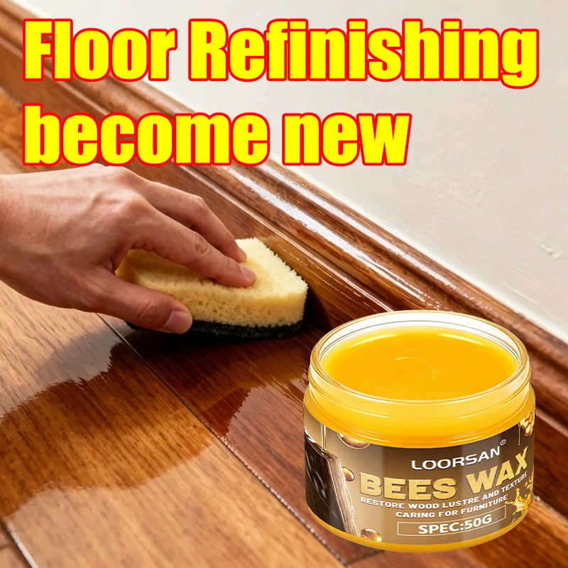 Wood Seasoning Beeswax Polish, Floor Maintenance Oil For Scratch Repair, Anti-Crack, Waterproof Wood Furniture Care