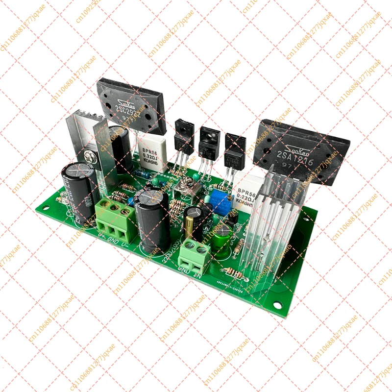 200W HIFI Power Amplifier Board DC 24V-80V for 2SA1295/2SC3264 Transistors
