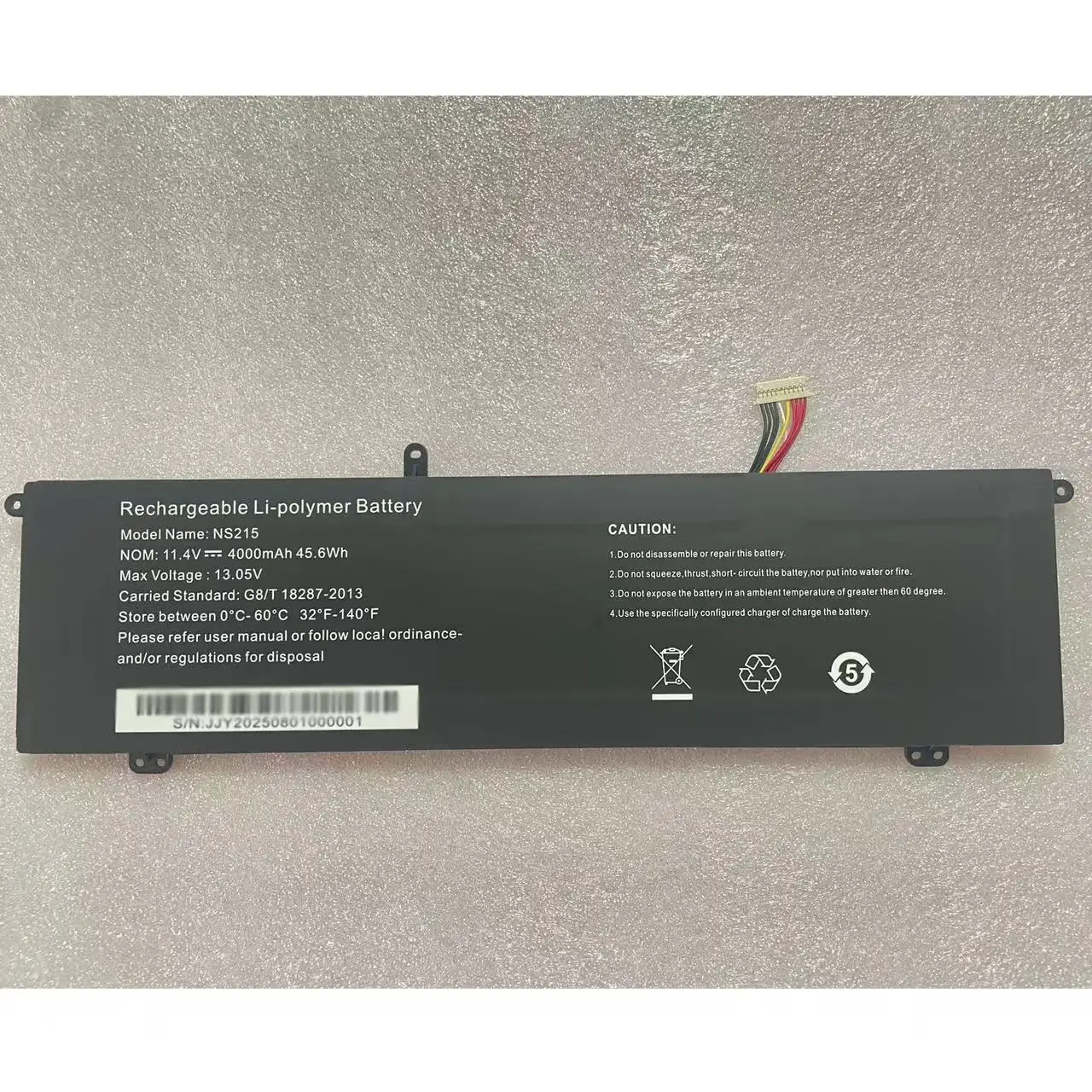 

Новая батарея для NS215 NS316 4000 мАч 45.6 Втч 11.4 В